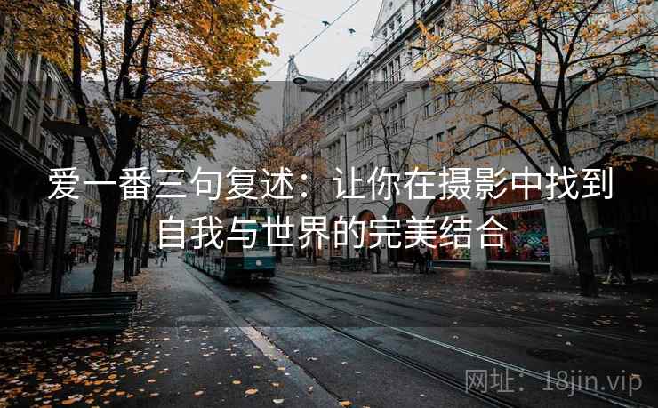 爱一番三句复述:让你在摄影中找到自我与世界的完美结合 爱一番三句复述:让你在摄影中找到自我与世界的完美结合